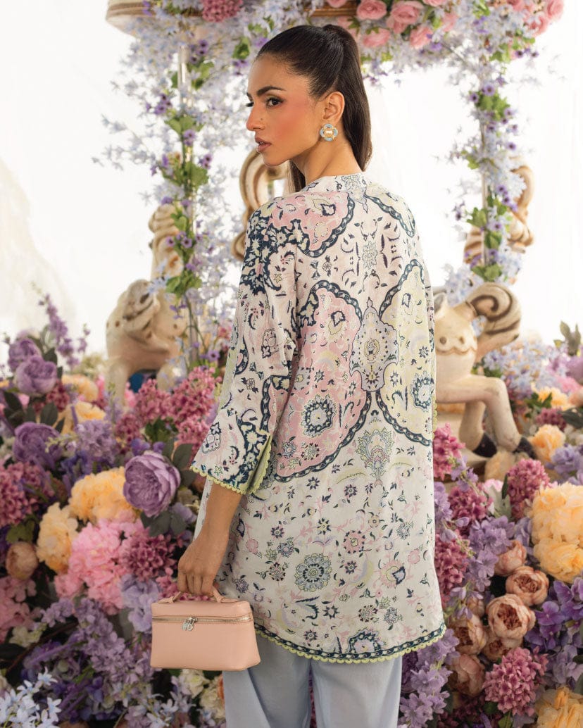 Beautiful🌹 Digital🎨 Print Shirt👚With Digital Print Bell
