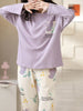 Green  POKET & CHEACK PAJAMA PRINTED PJ SETS