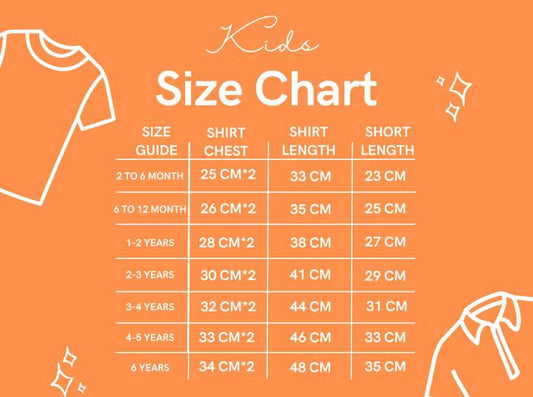 SKY BLUE SPACE PRINTED KIDS SHORT SLEEVE KIDS WEAR