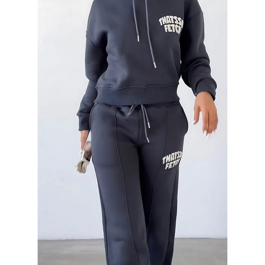 HOODIES AND FLAPPER WOMEN TRACKSUITS