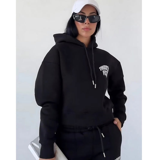 HOODIES AND FLAPPER WOMEN TRACKSUITS