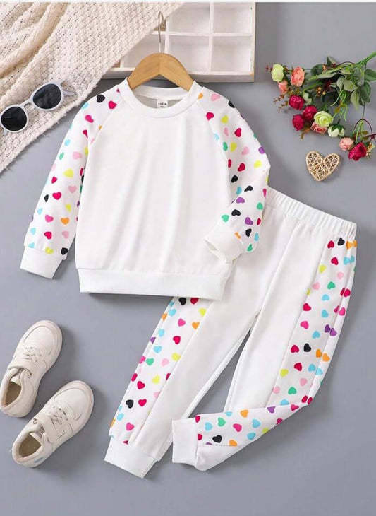 WEITH HEART KIDS WINTER PANEL TRACKSUIT