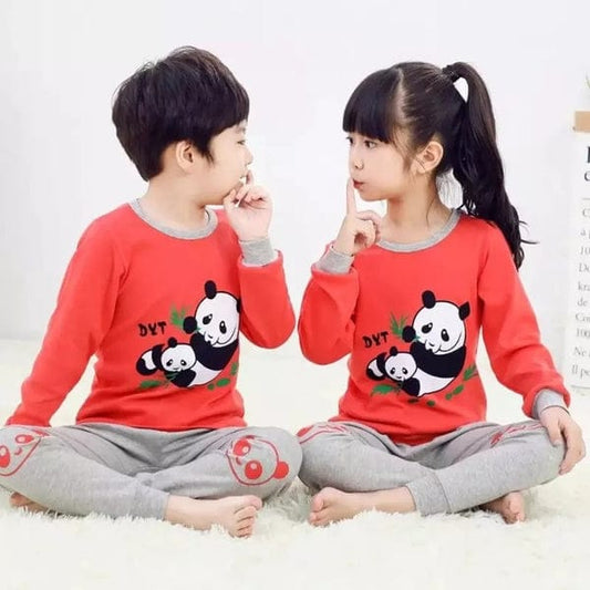 PANDA PRINTED KIDS WEAR
